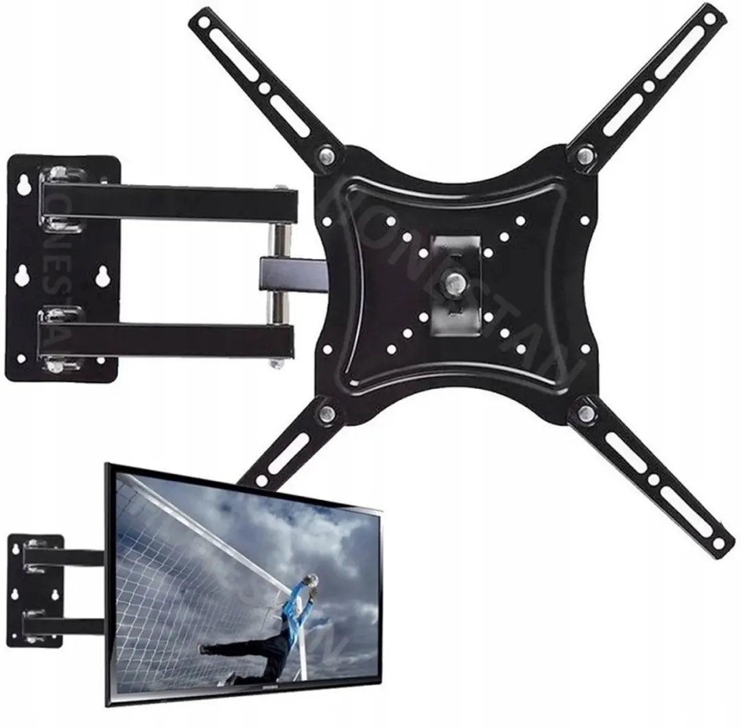 Denver Draaibare TV-Muurbeugel 32 inch - 2 Draaipunten