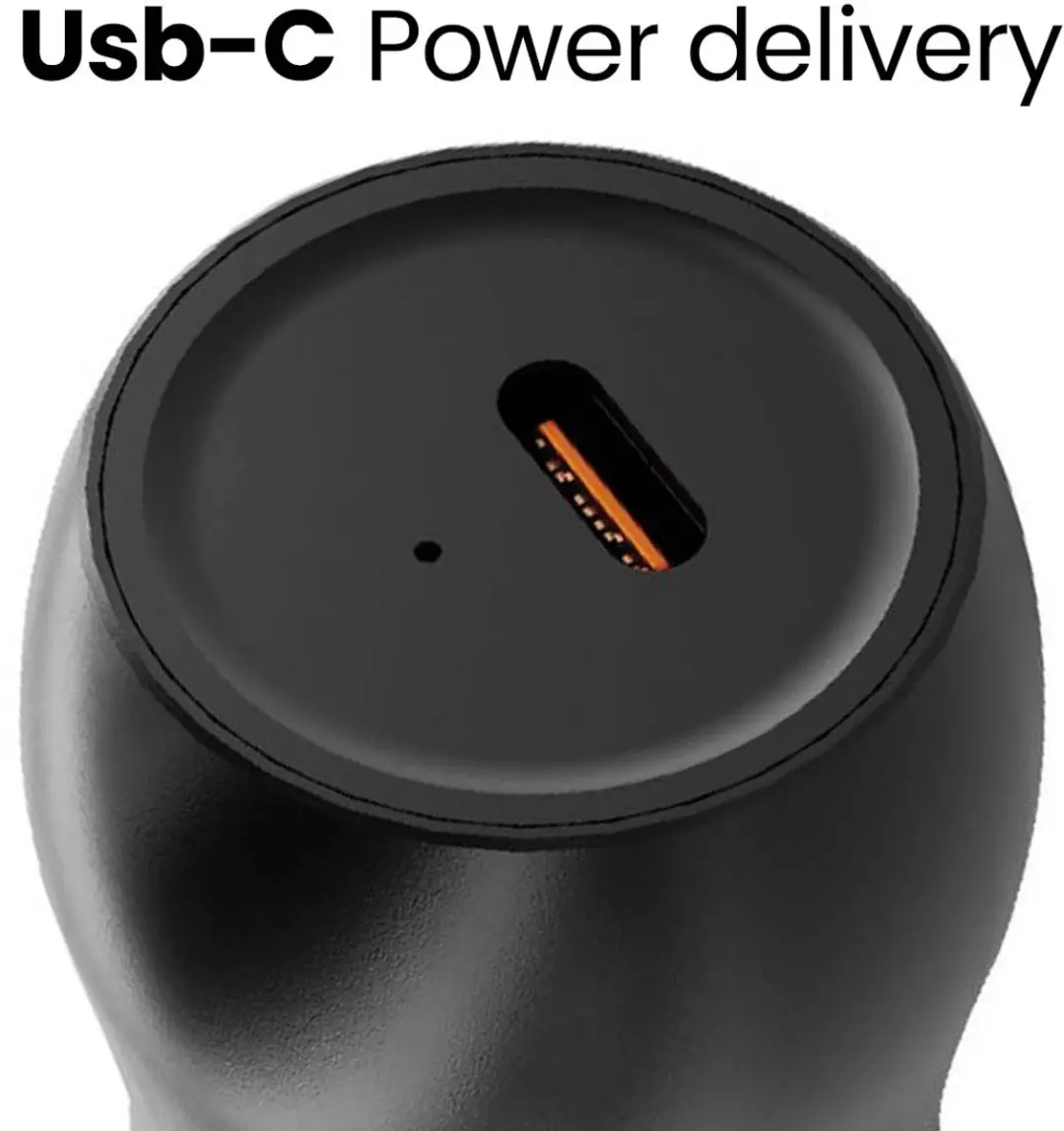 Cygnett CarPower 30W USB-C PD Autooplader - Zwart