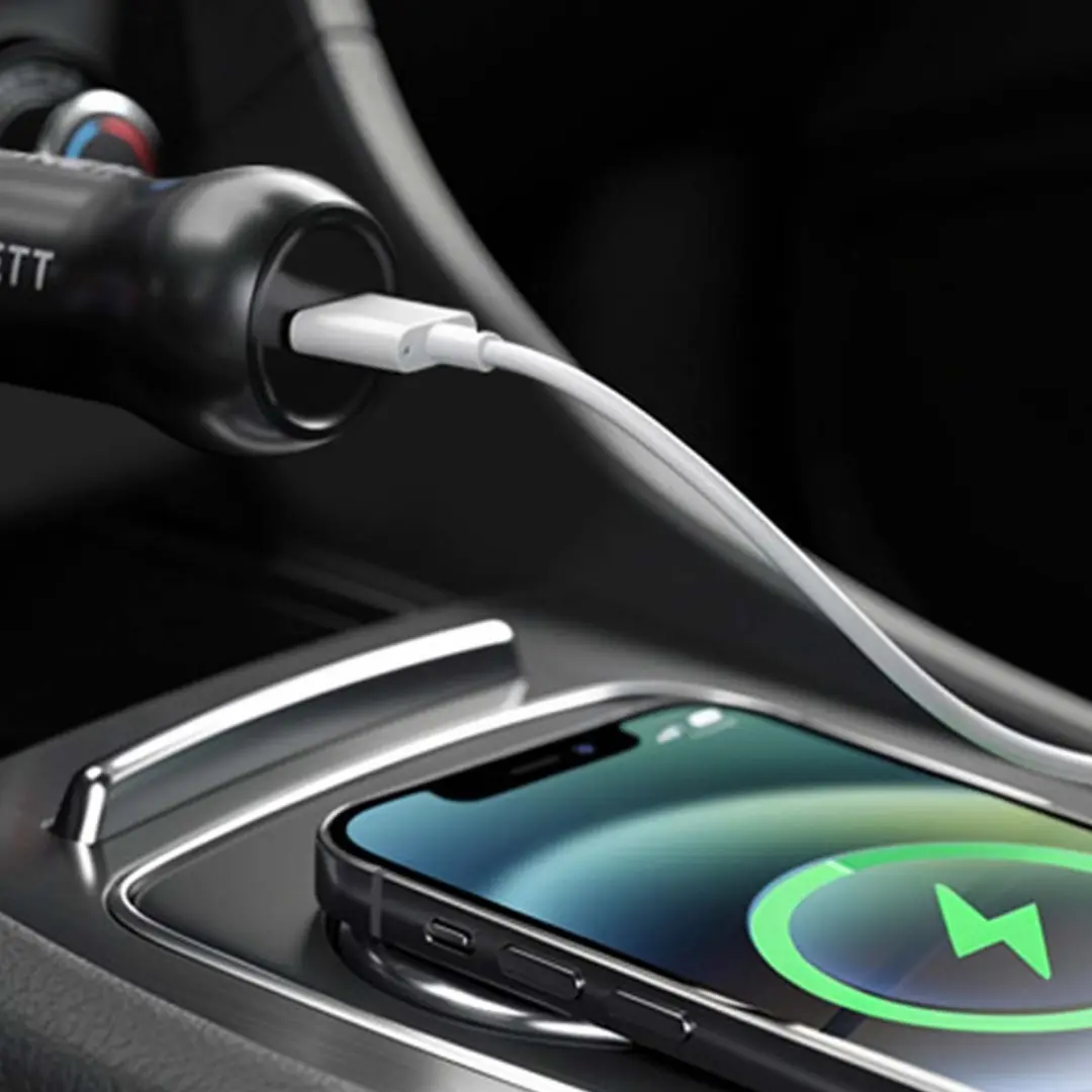 Cygnett CarPower 30W USB-C PD Autooplader - Zwart