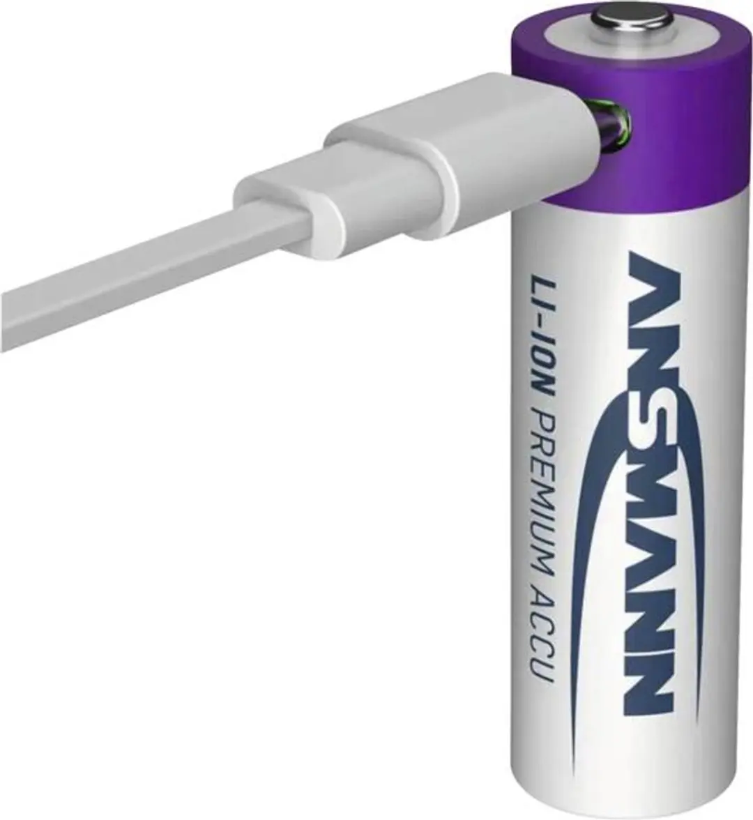 Ansmann Oplaadbare AA Li-ion Penlite 1950mAh