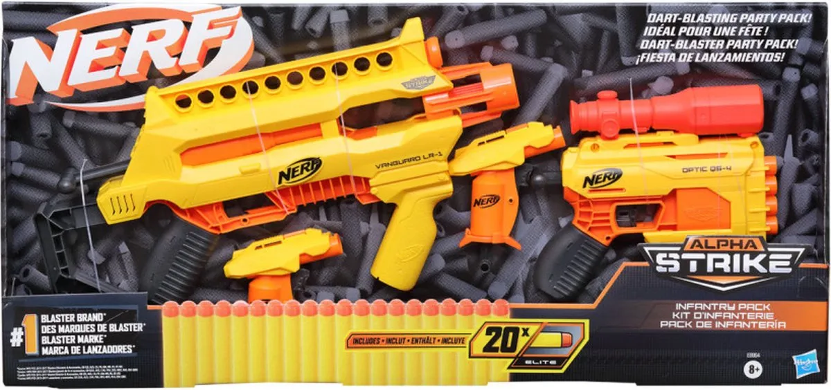 Hasbro NERF Alpha Strike Infantry Set