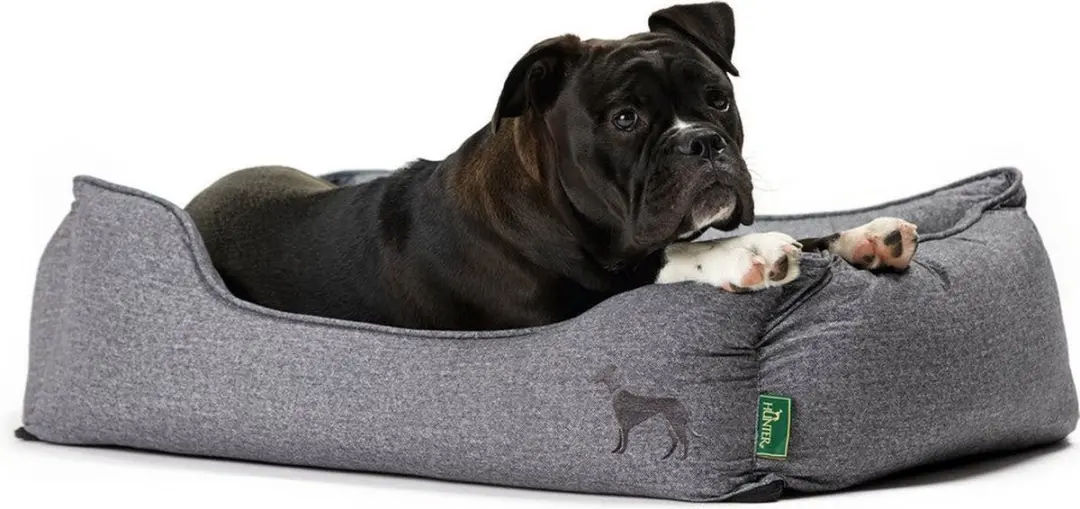 Hunter Bank voor Honden Boston Textiel 60x50cm - Grijs - afbeelding 3 van 3