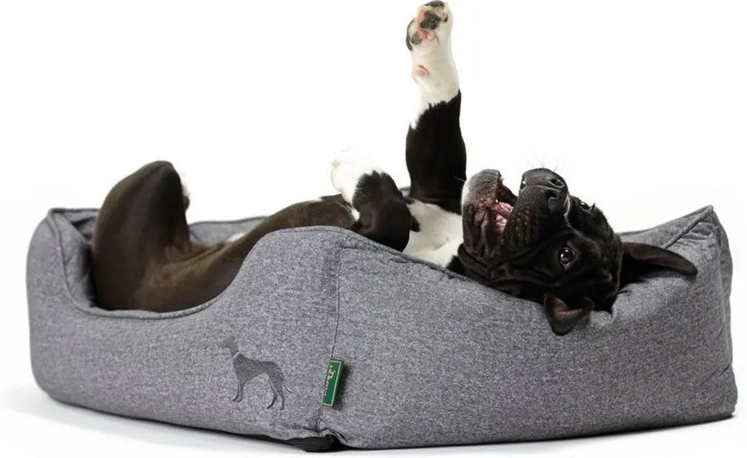 Hunter Bank voor Honden Boston Textiel 60x50cm - Grijs - afbeelding 2 van 3