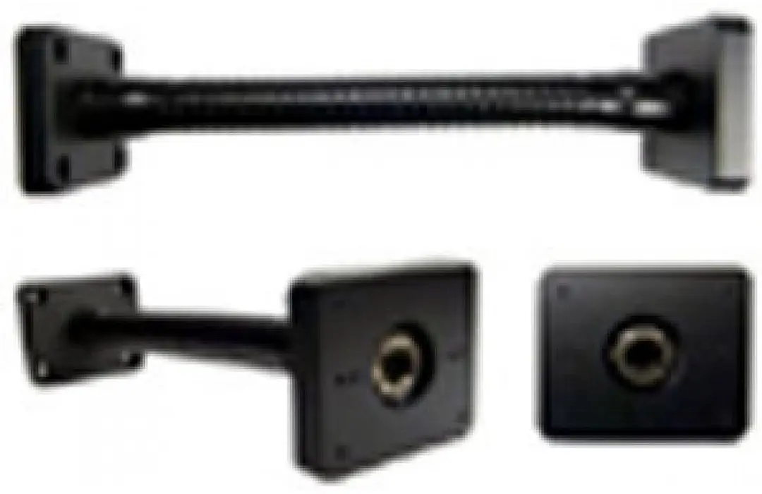 Brodit Flexibele Zwanenhals 25cm - Zwart
