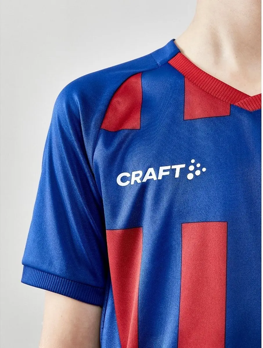 Craft Progress 2.0 Stripe Shirt Kinderen - Royal - 158/164