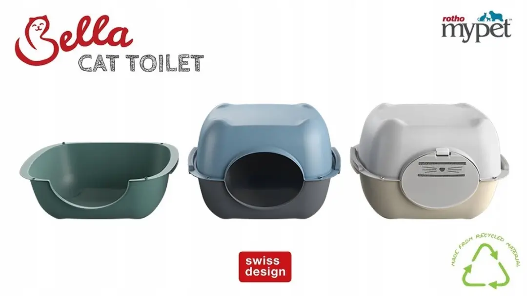 Rotho Bella Modulair Kattentoilet Antraciet