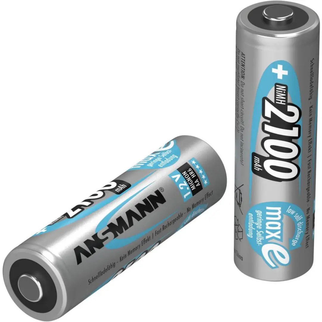 Ansmann maxE HR06 Oplaadbare AA NiMH 2100mAh - 8 Stuks