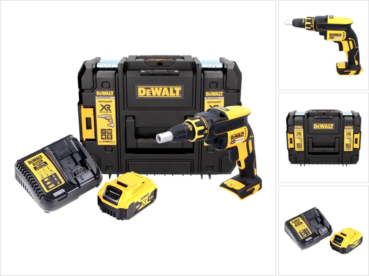 DeWalt DCF620P1 Accu-schroevendraaier 18V 30Nm
