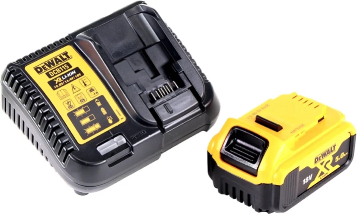 DeWalt DCF620P1 Accu-schroevendraaier 18V 30Nm - 1x 5,0Ah accu - afbeelding 2 van 5