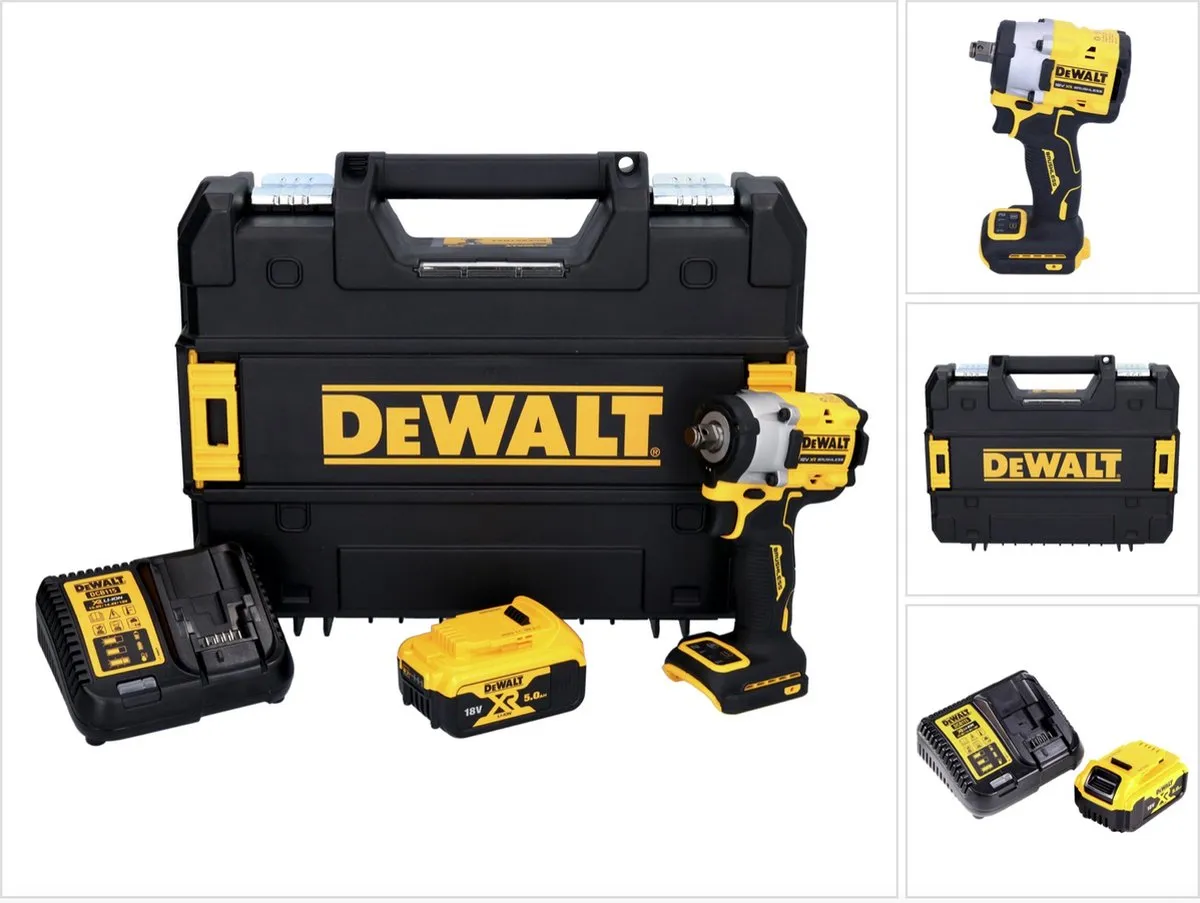 DeWalt DCF 921 P1T Slagmoersleutel 18V 400Nm