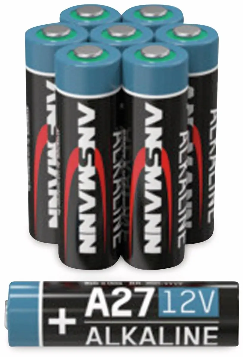 Ansmann A27 Alkaline Batterij 12V - 8 Stuks