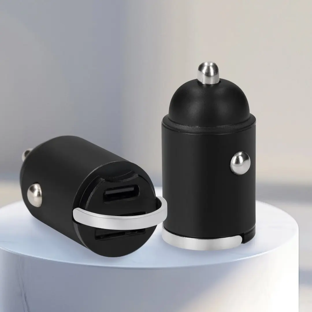 Mobiparts MP-128518 Car Charger 2-Port 30W PD - Zwart