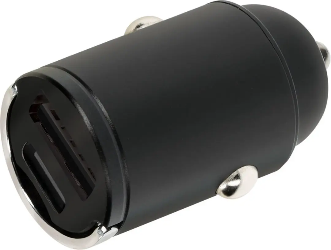 Mobiparts MP-128518 Car Charger 2-Port 30W PD - Zwart