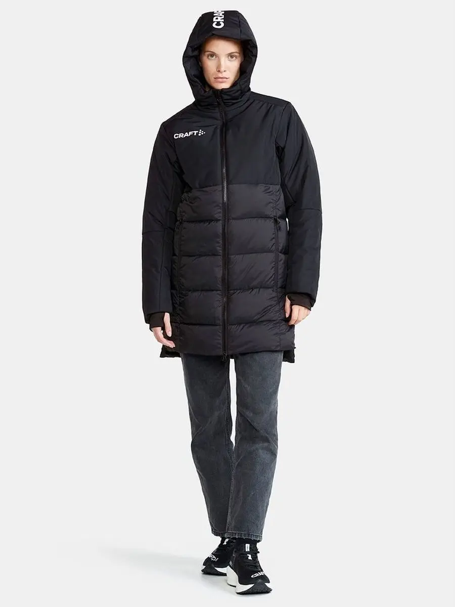 Craft Evolve Isolate Winterjack Dames - Zwart L