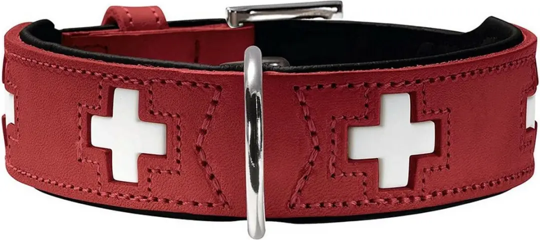 Hunter Hondenhalsband Swiss Rood 47-54cm