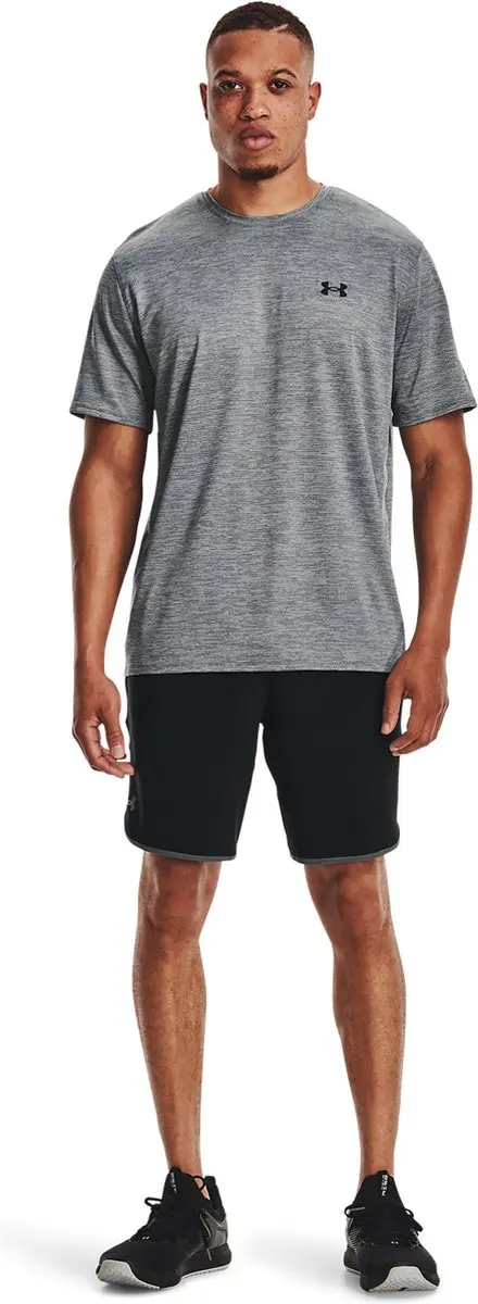 Under Armour Training Vent 2.0 SS-GRY Shirt - XS - Grijs