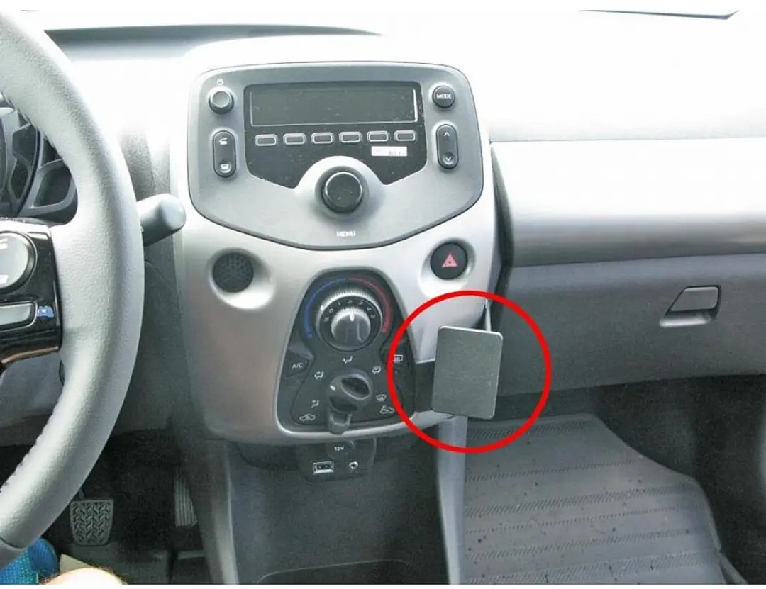 Brodit ProClip 855035 Citroën C1/Peugeot 108/Toyota Aygo 2014 - Zwart
