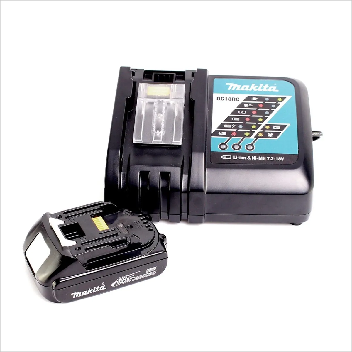 Makita DST 221 RY1J Tacker - 18V - 1500mAh - Nieten - afbeelding 2 van 5