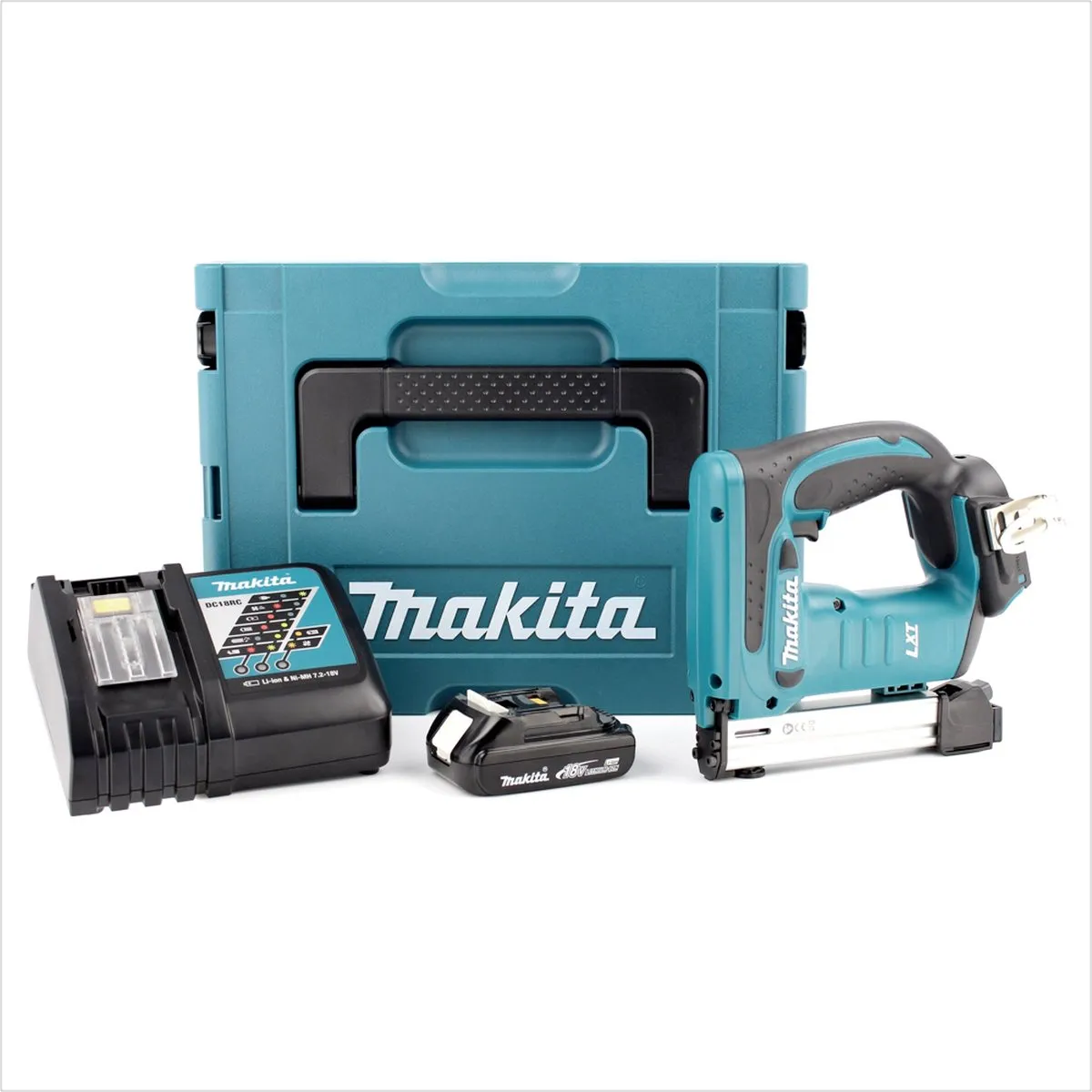 Makita DST 221 RY1J Tacker - 18V - 1500mAh - Nieten - afbeelding 5 van 5