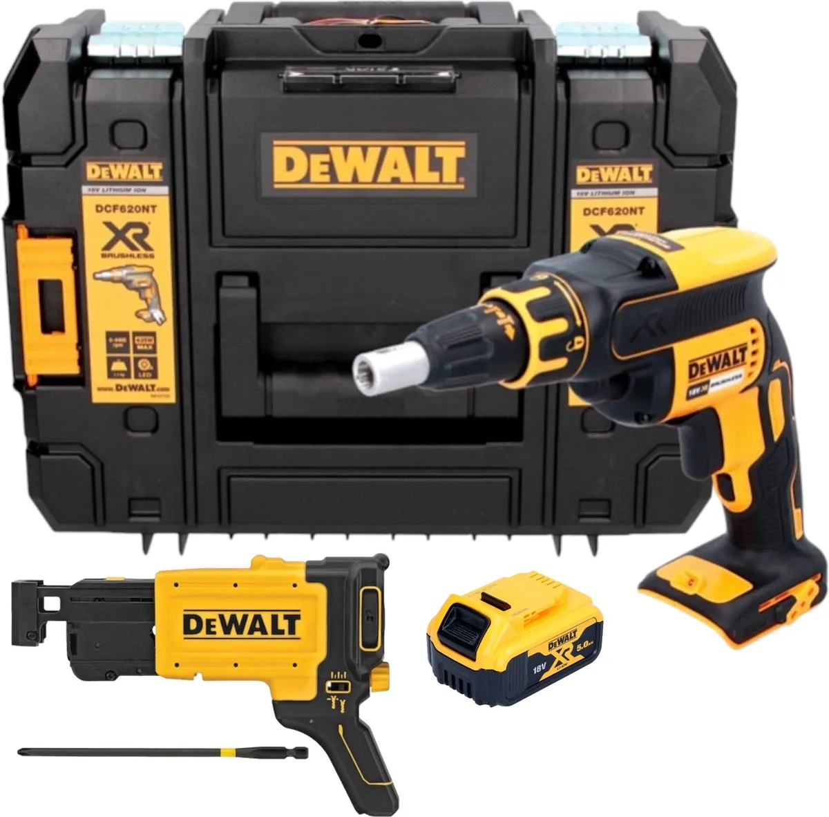 DeWalt DCF620NT Droogbouwschroevendraaier 18V 30Nm