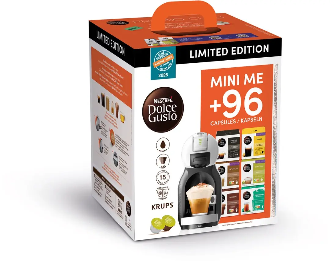 Krups Dolce Gusto Mini Me YY5816FD Koffiecupmachine - 96 Capsules