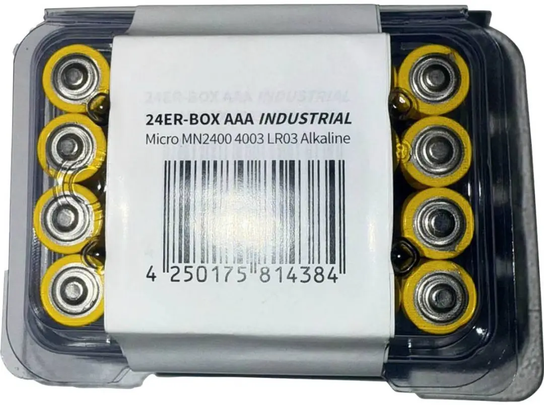Varta Micro LR03 Alkaline AAA Batterijen - 24 Stuks