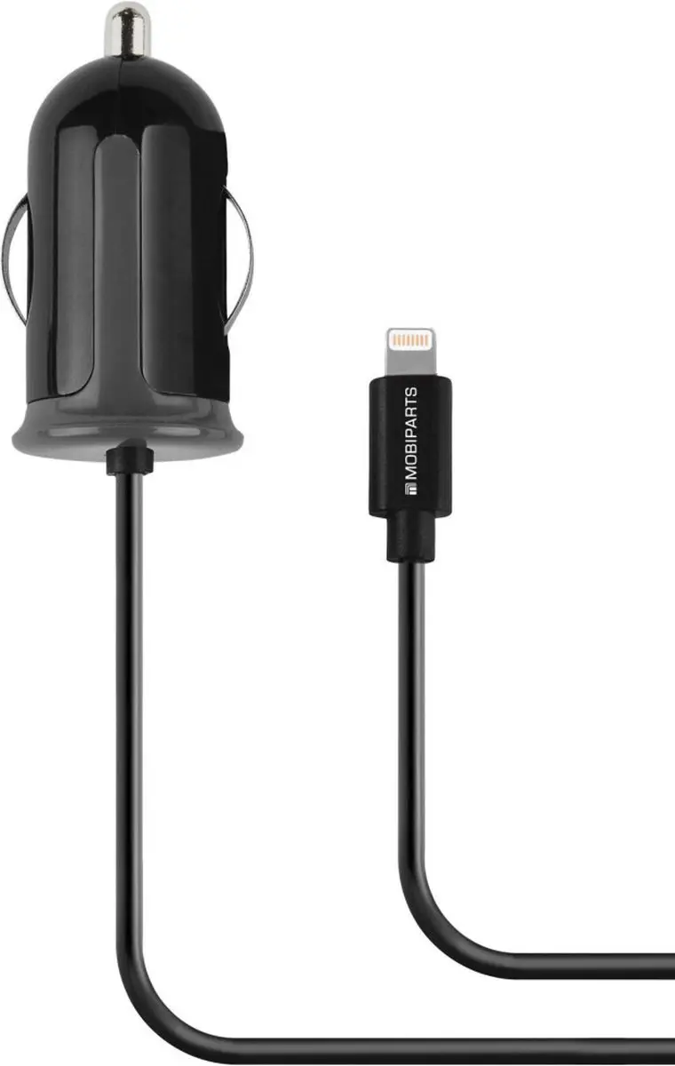 Mobiparts Car Charger Apple Lightning 2.4A