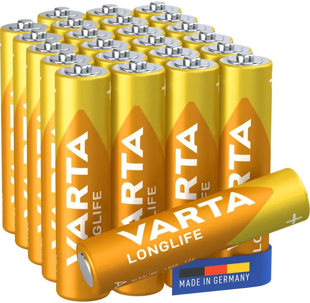 Varta Longlife AAA Batterijen - 24 Stuks