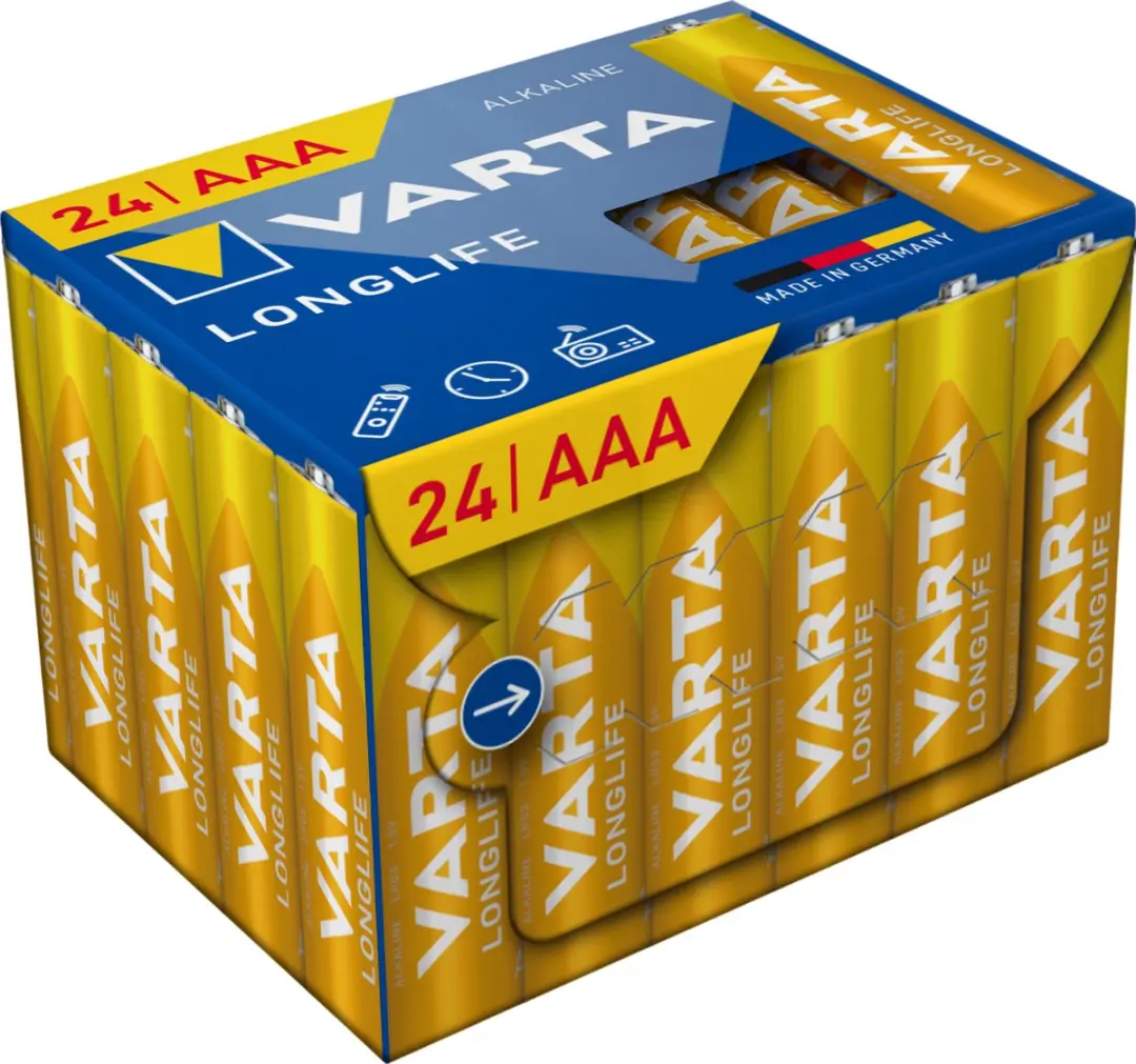 Varta Longlife AAA Batterijen