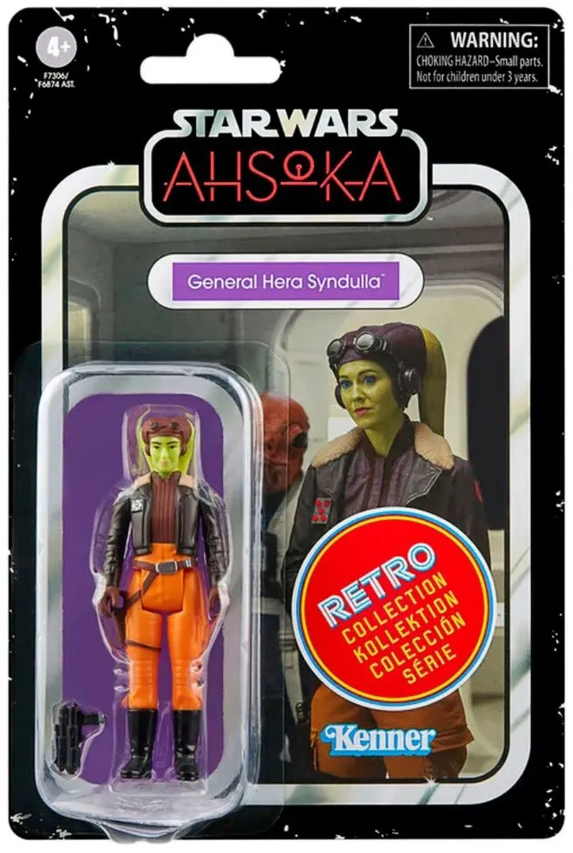 Hasbro General Hera Syndulla Retro Collection Star Wars Ahsoka Rebels F73065X2 - Meerkleurig