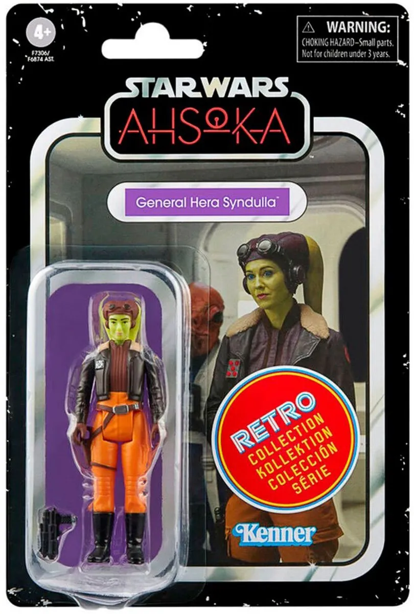 Hasbro General Hera Syndulla Retro Collection Star Wars Ahsoka Rebels F73065X2 - Meerkleurig