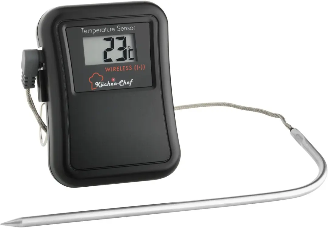 TFA Dostmann Küchen Chef Barbecuethermometer - Draadloos - Alarm - Timer