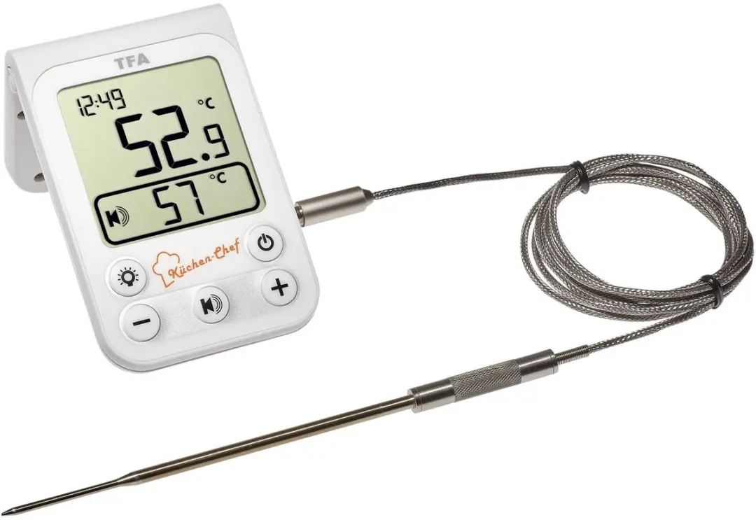 TFA Dostmann Küchen Chef Barbecuethermometer - Draadloos - Alarm - Timer - afbeelding 6 van 6