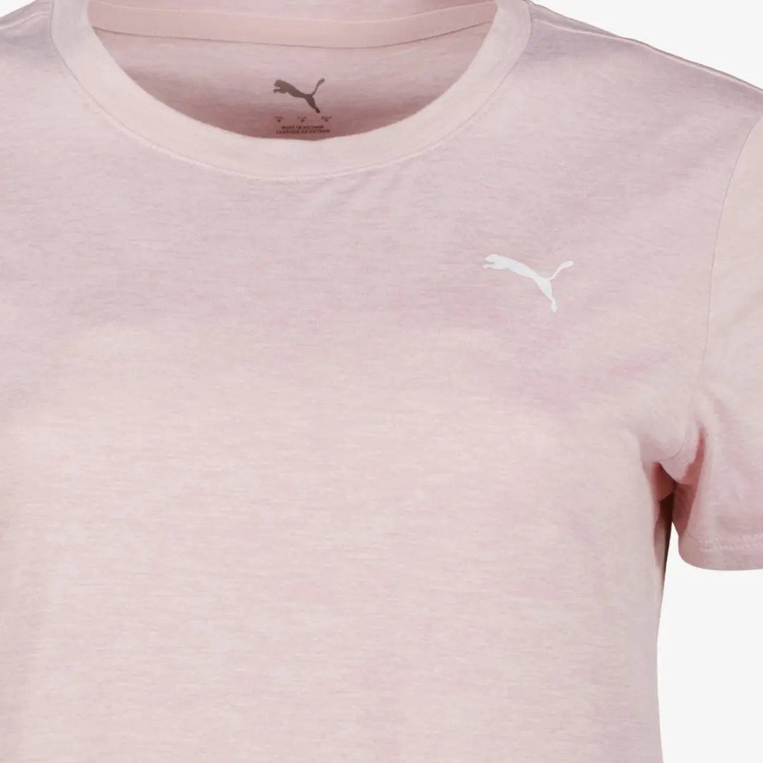 PUMA TAD Essential Dames Sport T-shirt - Lichtroze M