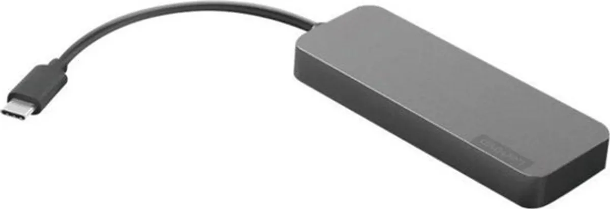 Lenovo USB Hub 4X90X21427 - Grijs