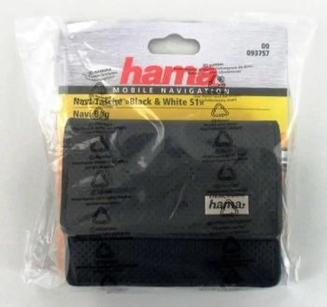 Hama Navibag Black&White S1 - Zwart - afbeelding 6 van 6