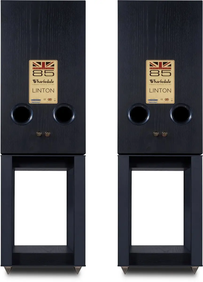 Wharfedale Linton Speaker Stands WH-061712-00A - 2 Stuks - Zwart