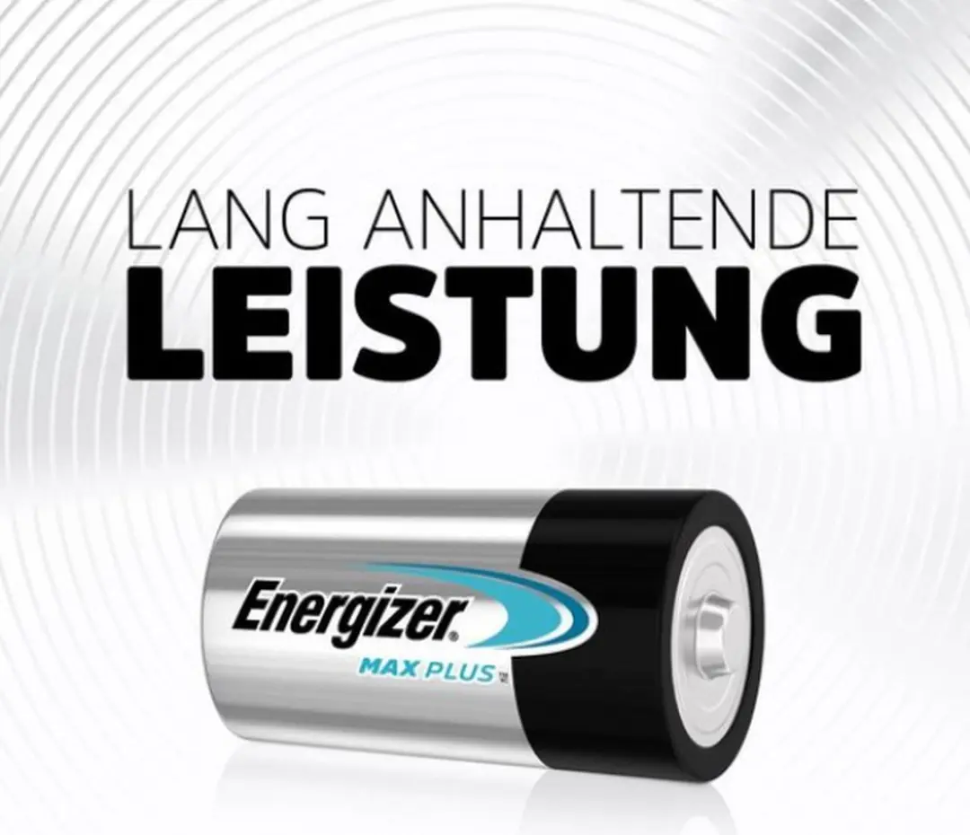 Energizer Max Plus Industrial C Alkaline - 20 Stuks