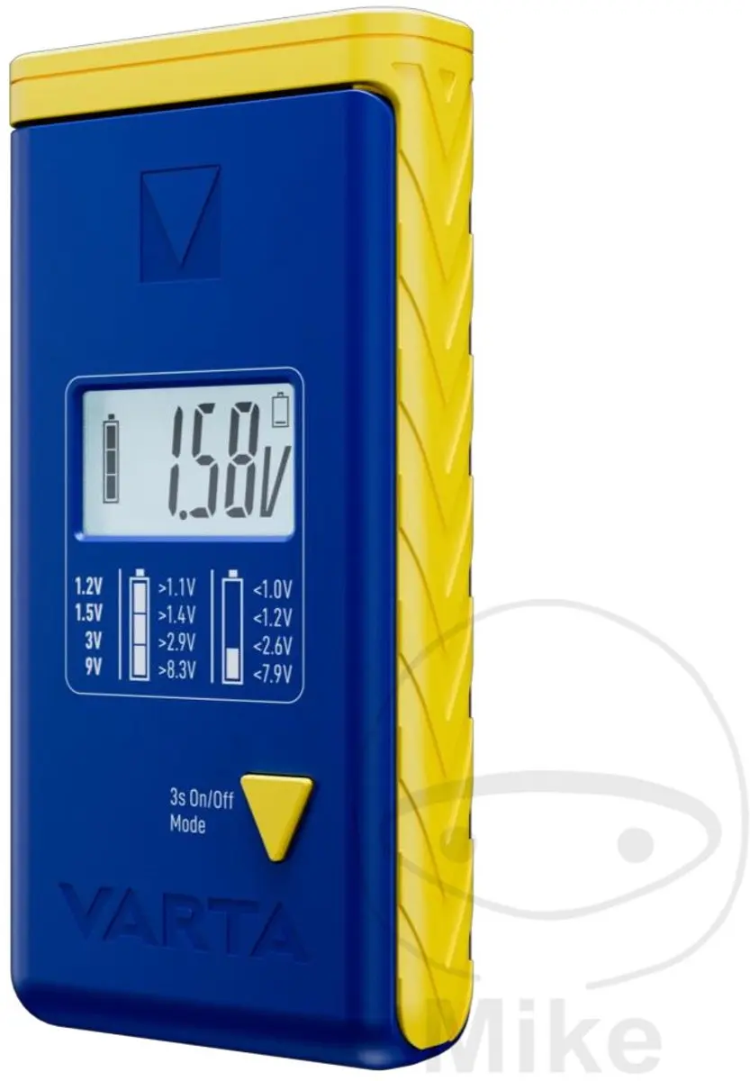 Varta Batterijtester LCD - 1.2V/1.5V/3V/9V