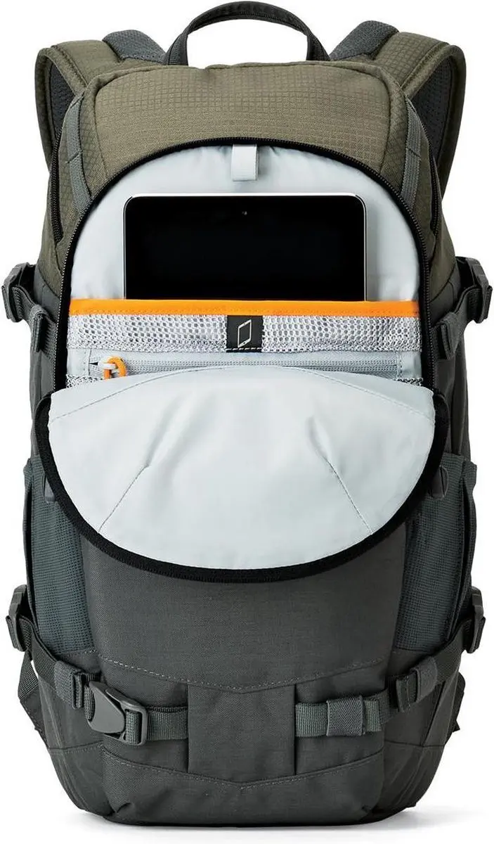 Lowepro Flipside Trek BP 250 AW Rugtas - 20cm - Groen/Grijs
