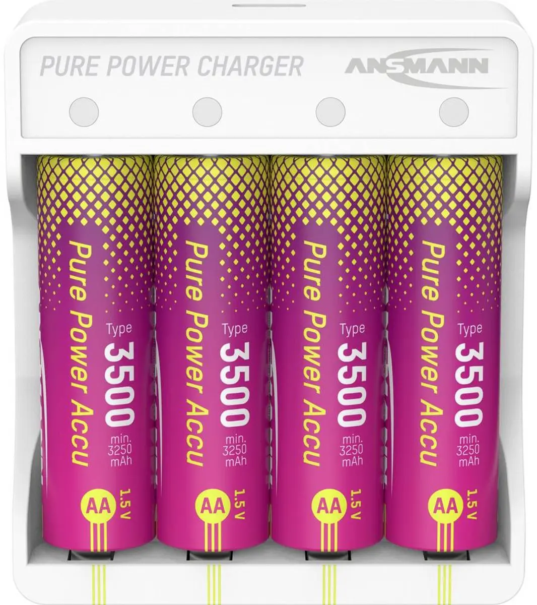 Ansmann Pure Power Set AA Li-ion 3250mAh
