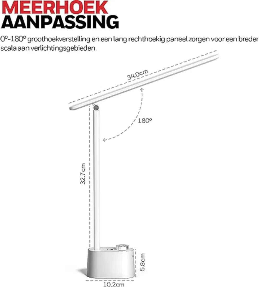 Honeywell Monitor Lamp Bureaulamp - Wit