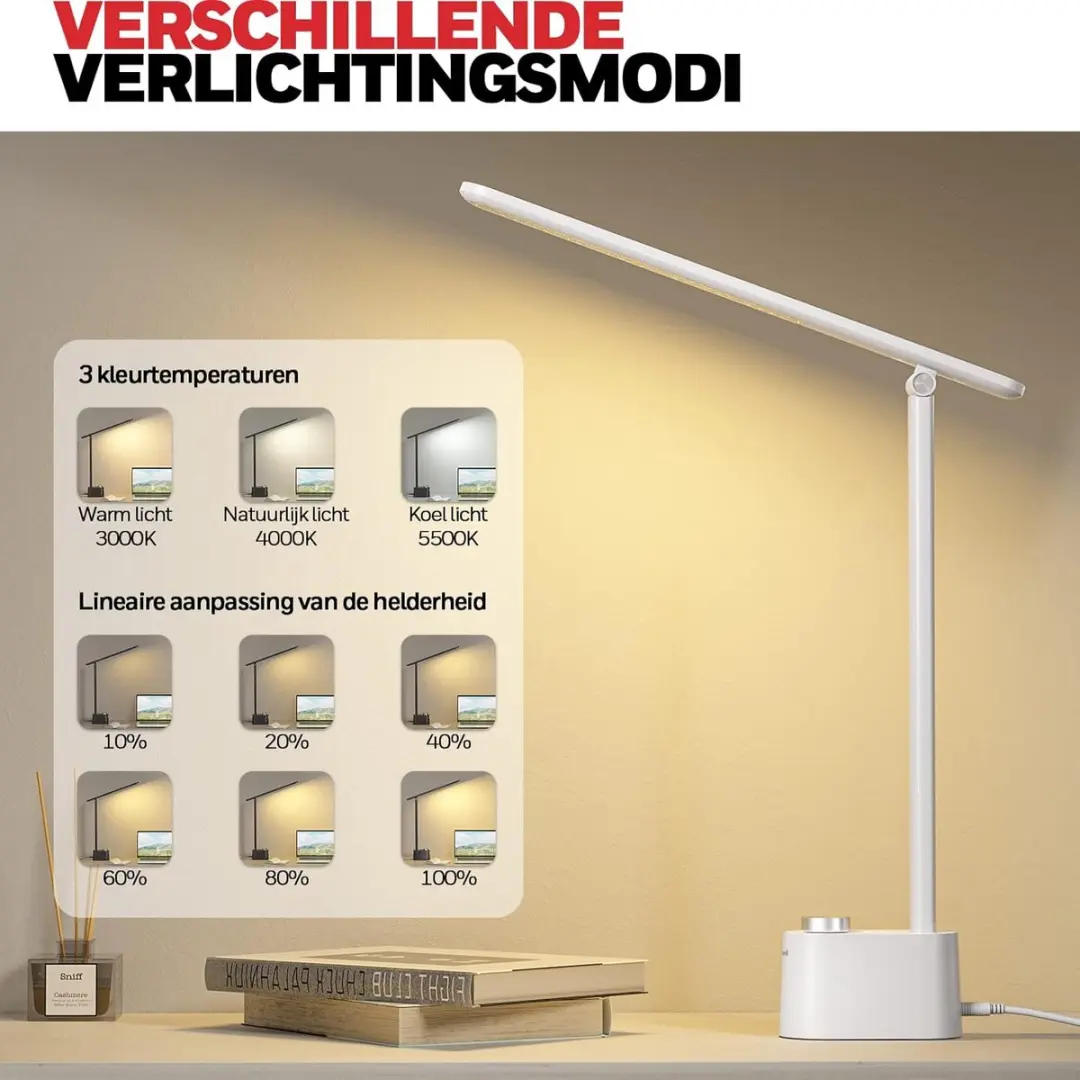 Honeywell Monitor Lamp Bureaulamp - Wit
