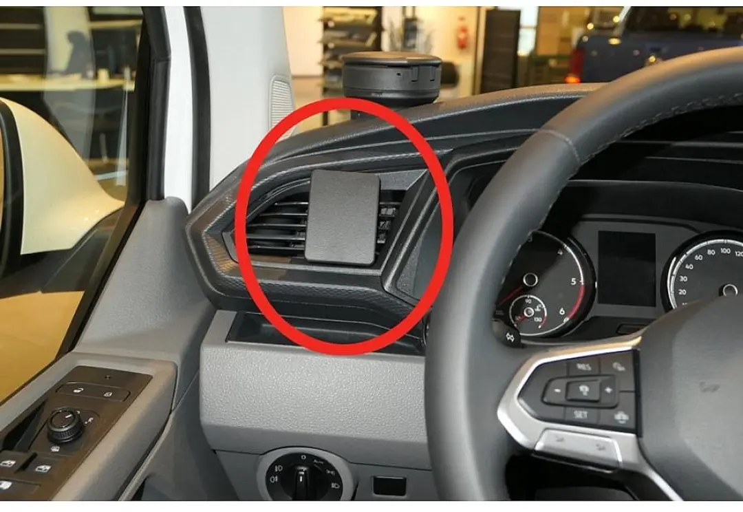 Brodit ProClip 805589 Houder - Zwart - Volkswagen T6.1/Caravelle 6.1