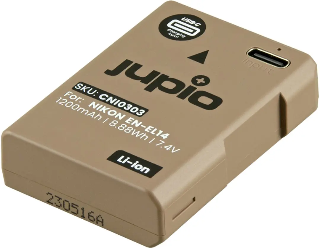 Jupio EN-EL14 CNI0303 Accu - 1200mAh