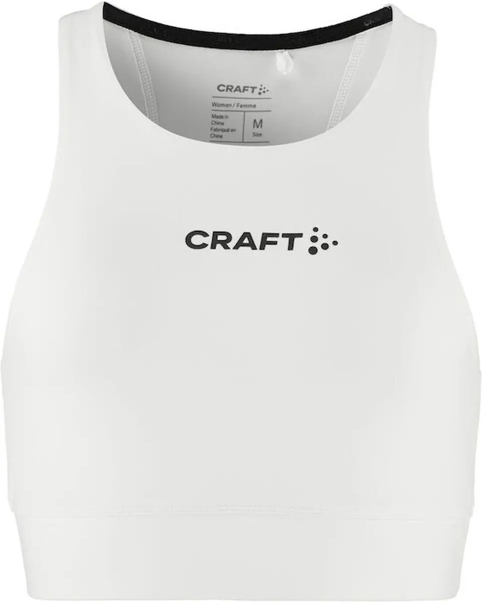 Craft Rush 2.0 Crop Top Dames - XXL Wit