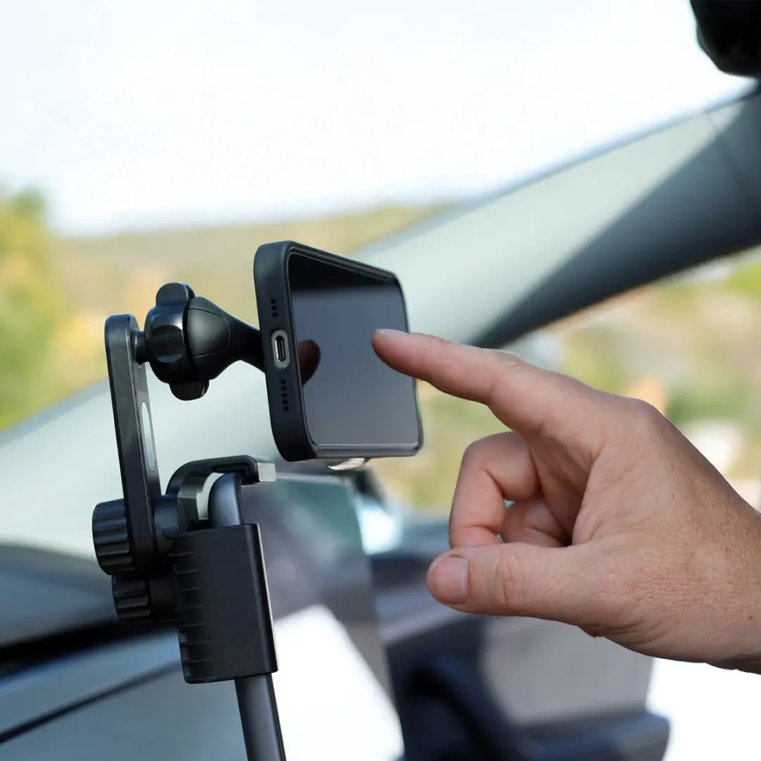 Mobiparts Magnetic Screen Holder MP-129908 - Zwart