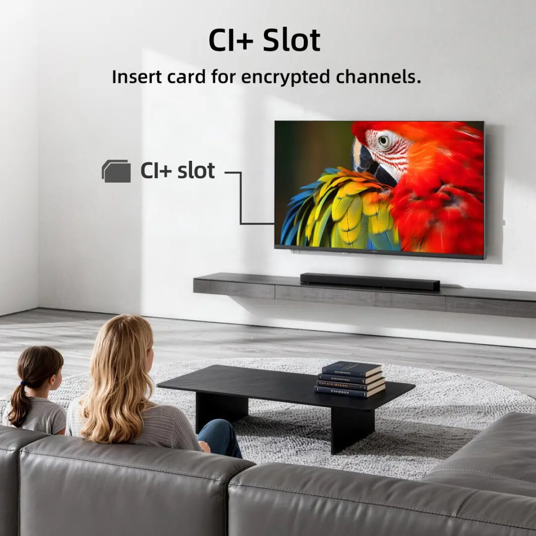 CHiQ 40D210M Smart TV 40 Inch Full HD - Zwart - afbeelding 6 van 6