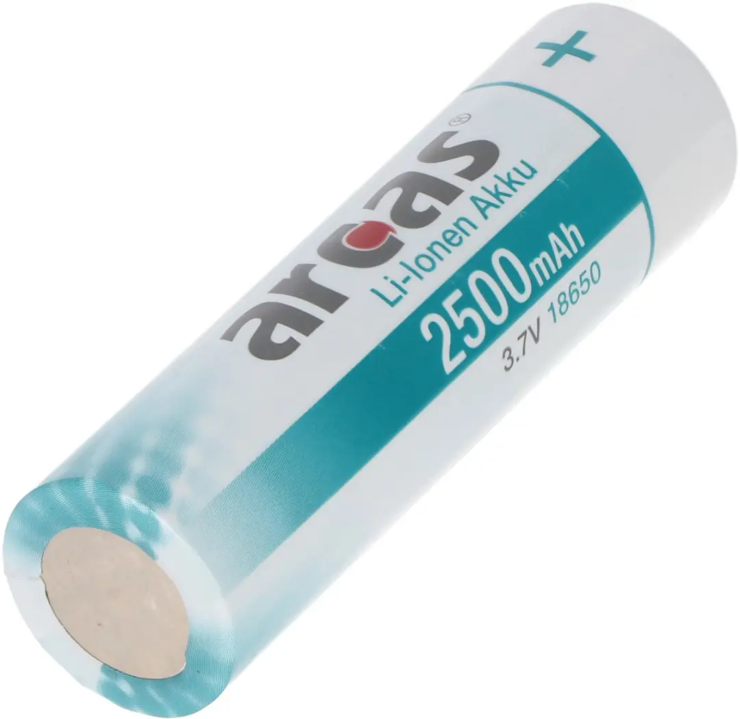 Arcas IMC18650BP1 Oplaadbare Li-ion 18650 Batterij 2500mAh