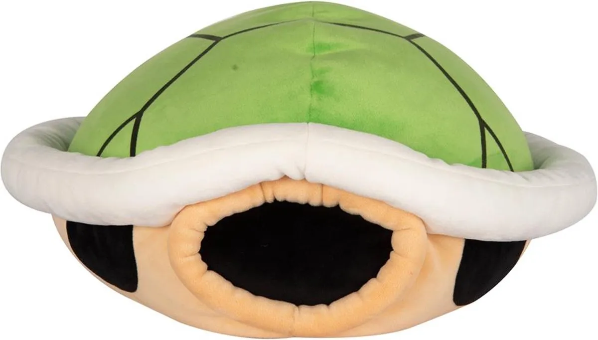 Tomy Mario Kart Mocchi-Mocchi Green Shell Knuffelfiguur - 19cm - Multi - afbeelding 6 van 6